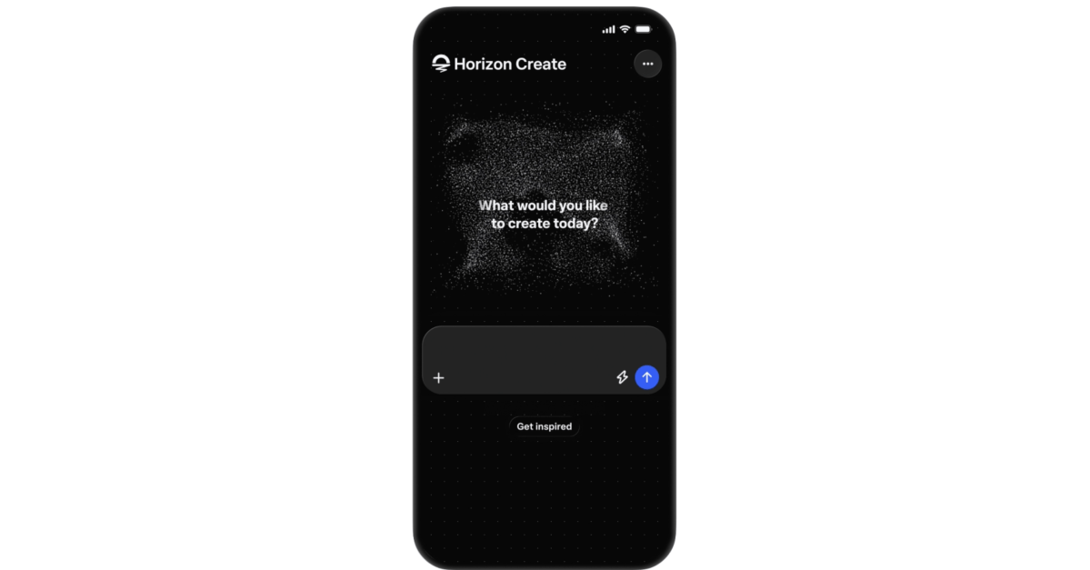 Meta announces Horizon Create AI game-making app for phones