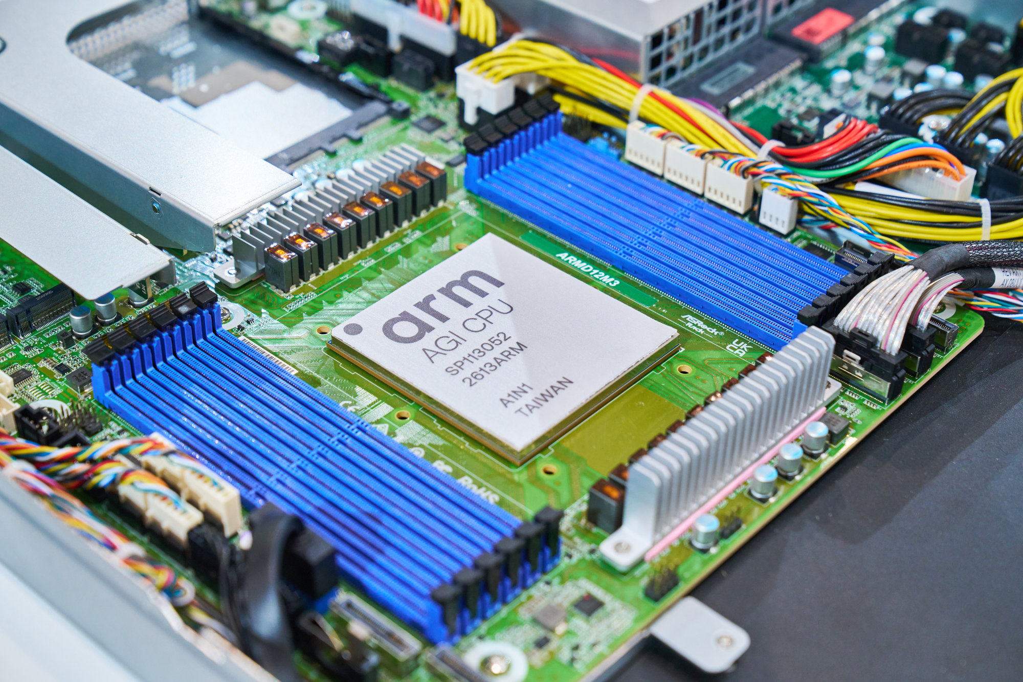 ASRock Rack shows a 1U server built around Arm’s AGI CPU
