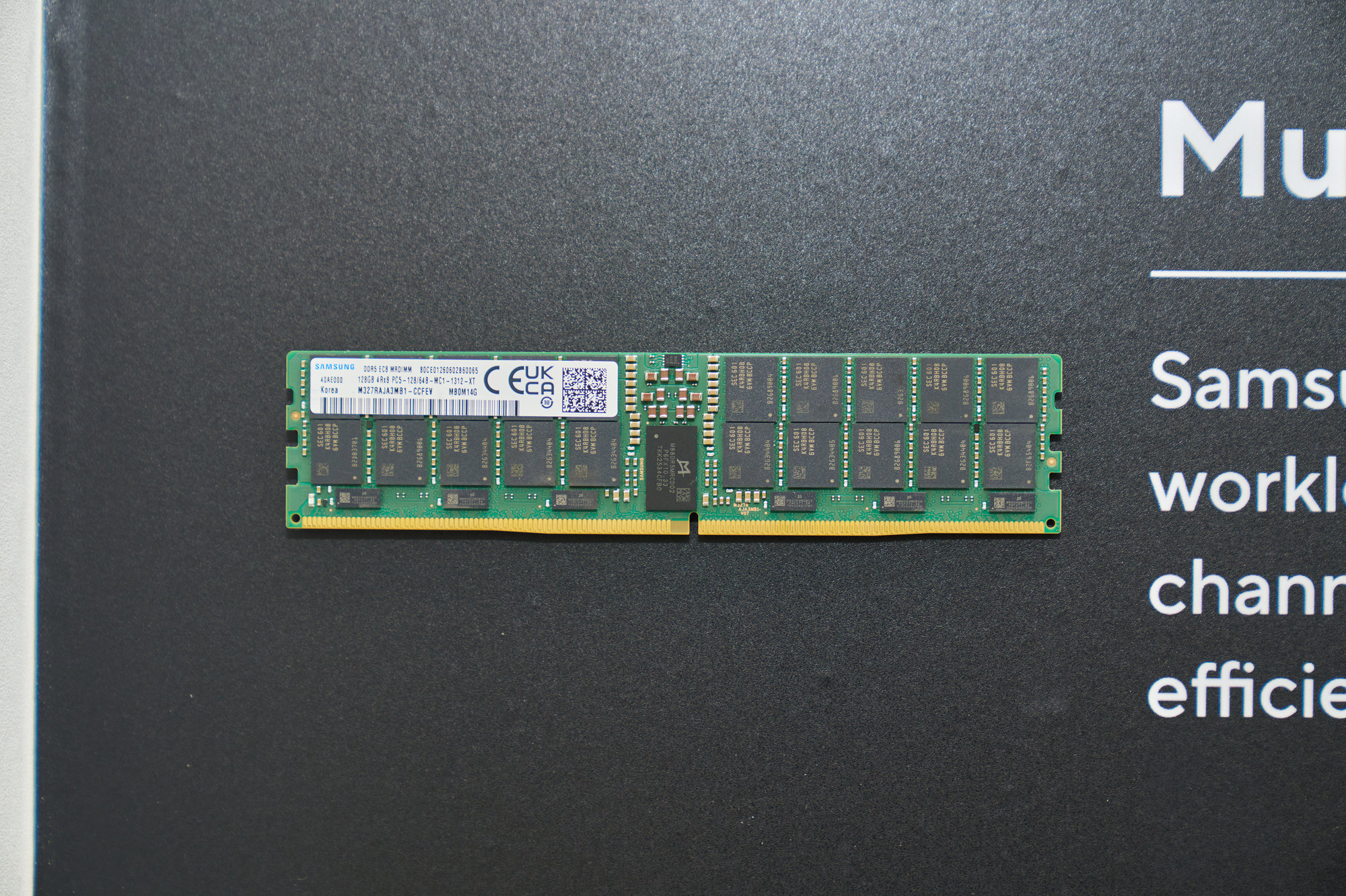 DDR5-8000 server memory and faster MRDIMMs surface at Computex