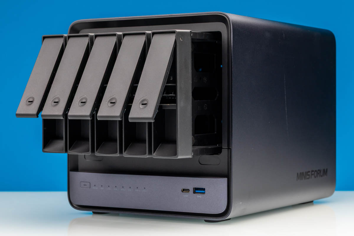 Minisforum N5 Max review: powerful AI NAS with networking questions