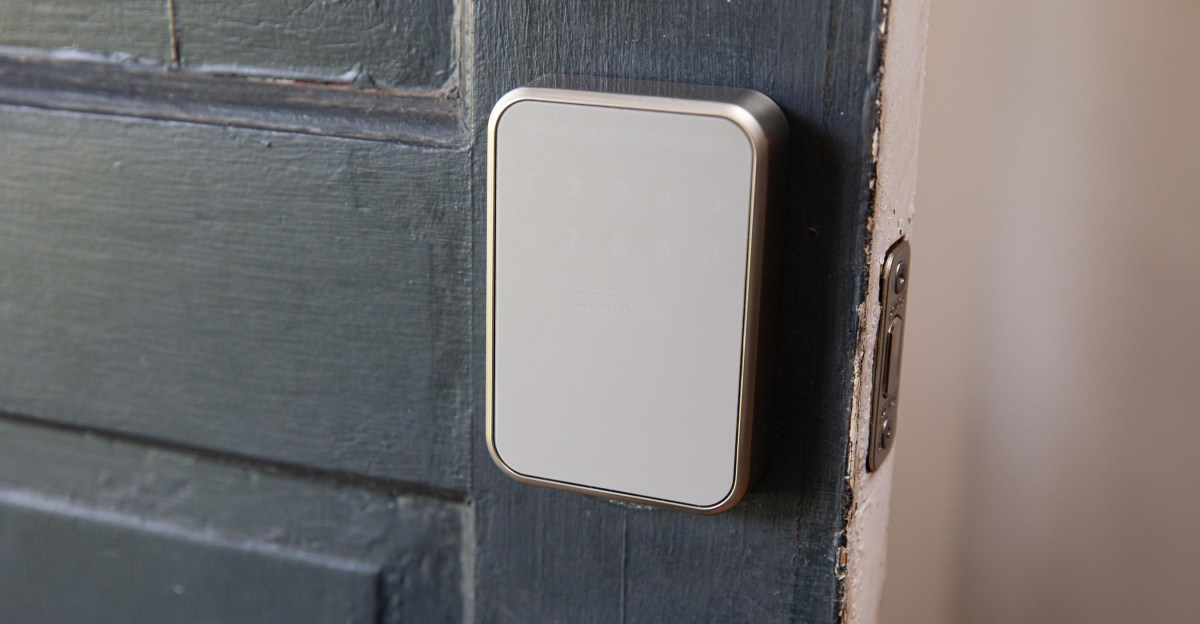 Schlage Sense Pro brings UWB hands-free unlocking to Apple homes
