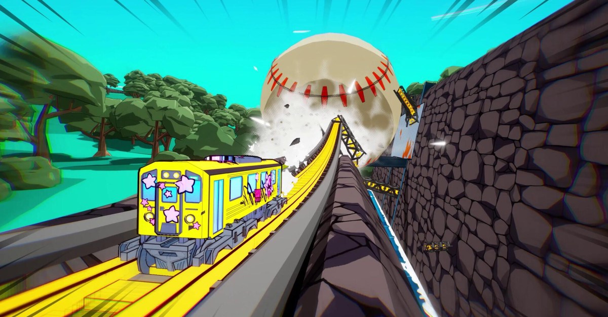 Denshattack turns a Japanese train into a stunt vehicle