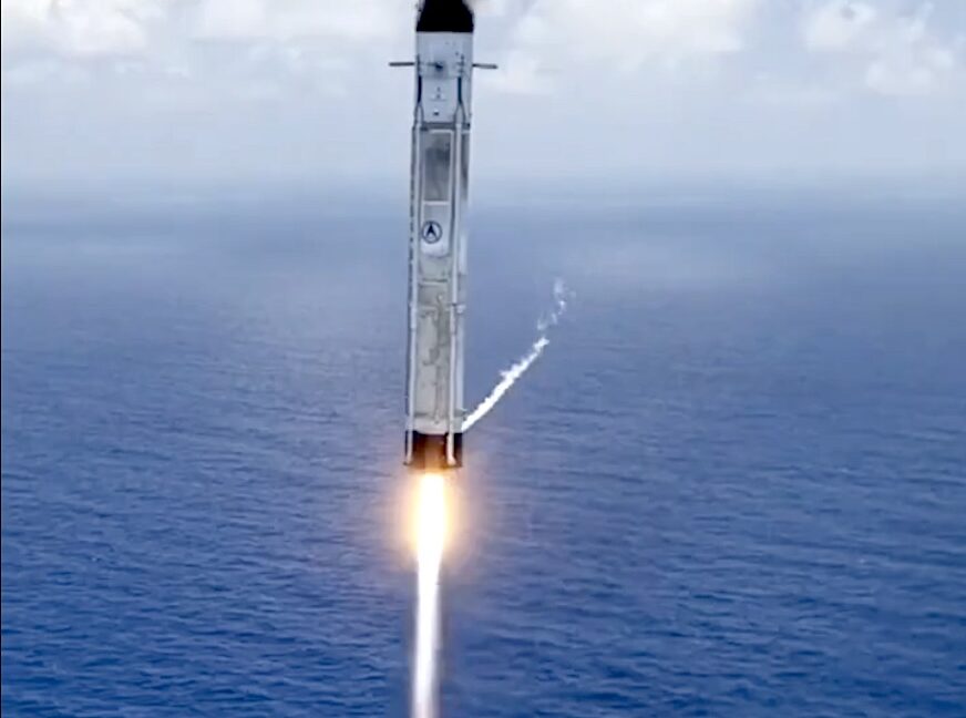 China catches a reusable Long March booster at sea