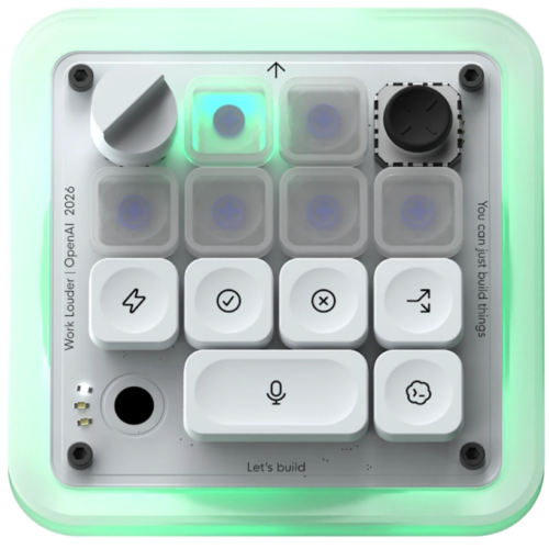 OpenAI puts its name on a $230 keyboard for Codex agents