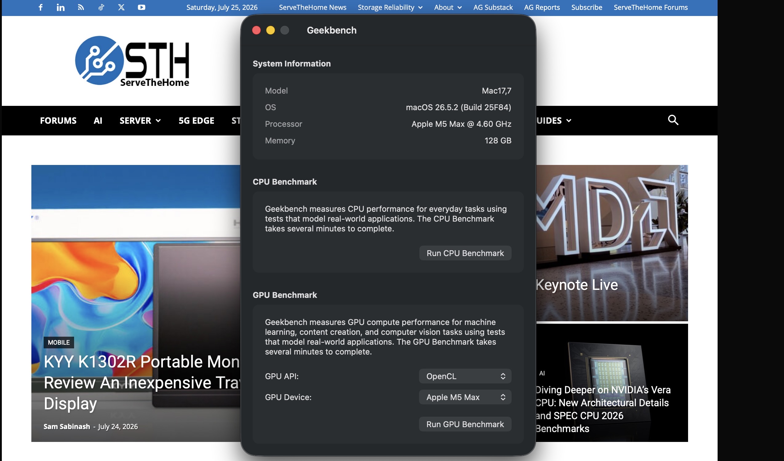 Geekbench 7 arrives with new CPU scoring, GPU tests and CUDA support