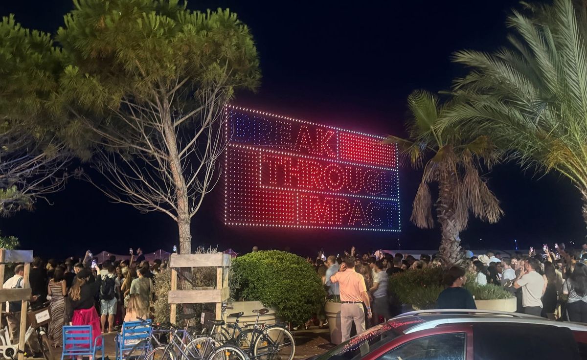 Cannes Lions turns the ad business into a beachside ad for itself