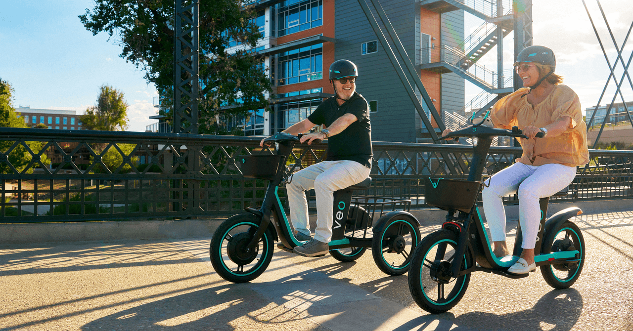 Veo Rover debuts in Denver as a shared electric trike