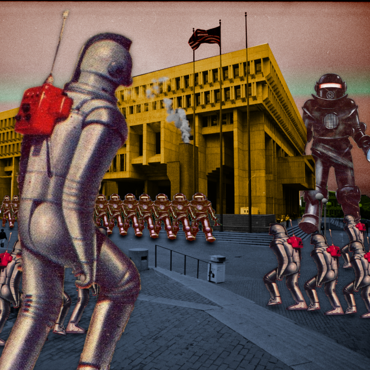 Pluralistic warns of an AI bureaucracy arms race