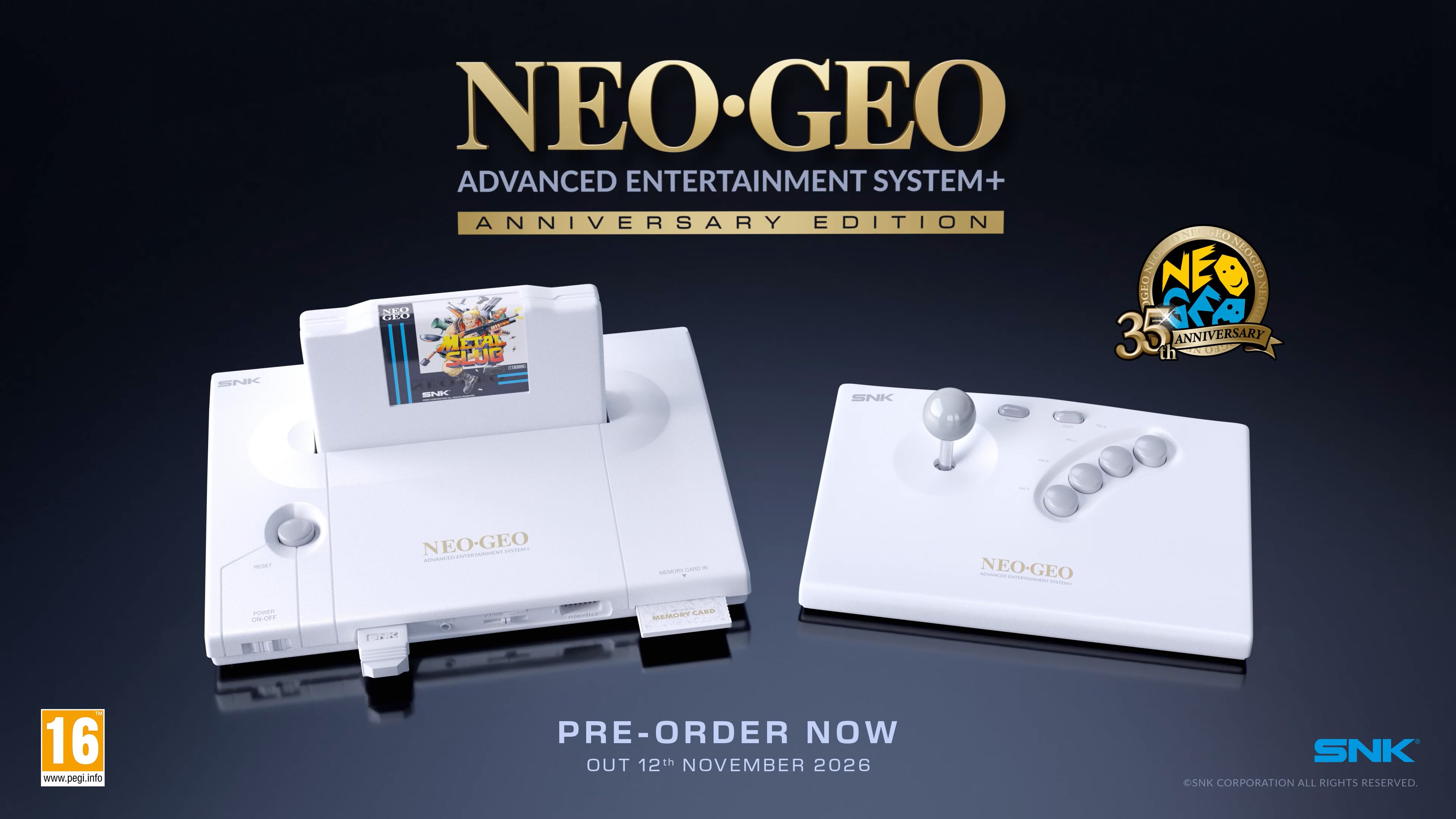 Neo Geo AES+ preorder opens at $249 with $90 cartridges