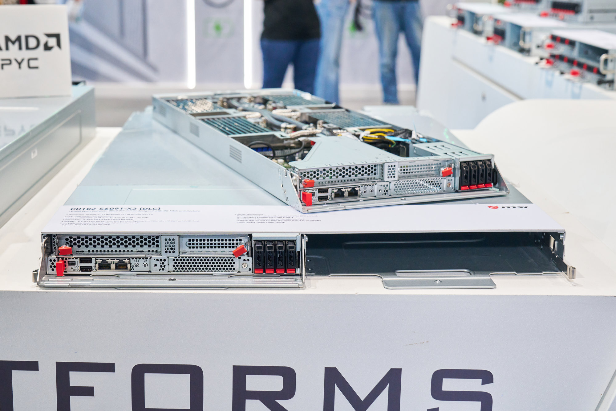 MSI shows liquid-cooled server built for AMD’s EPYC Venice generation