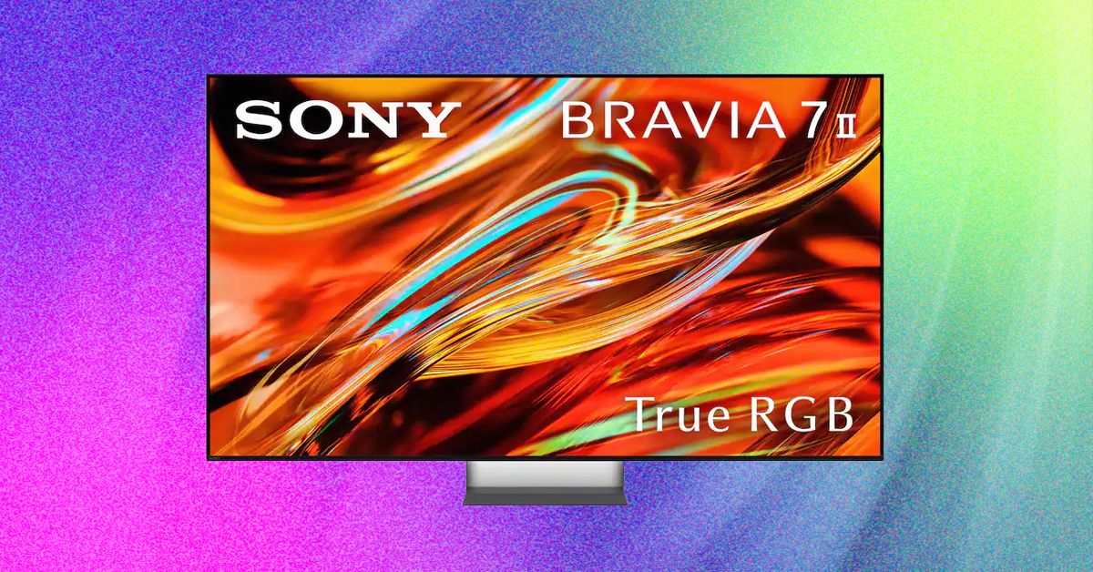 Sony’s Bravia 7 Mark II brings RGB LED TV tech at a stubborn price