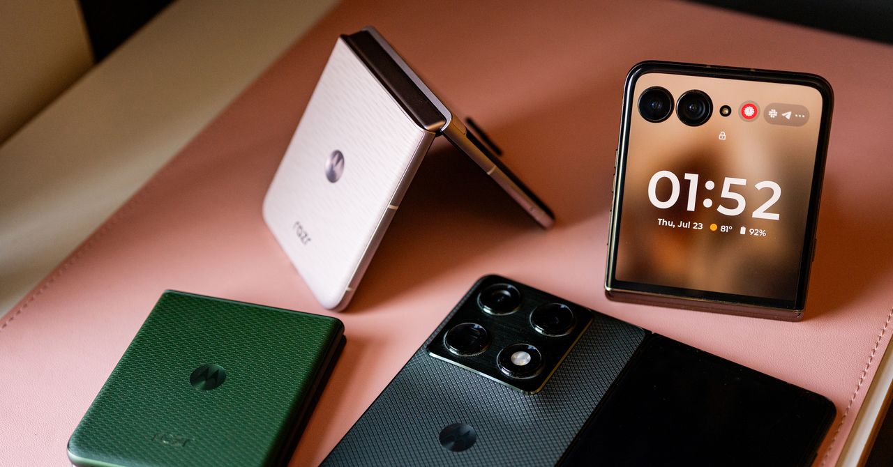 Best Motorola phones 2026: WIRED picks Razr Ultra as top model