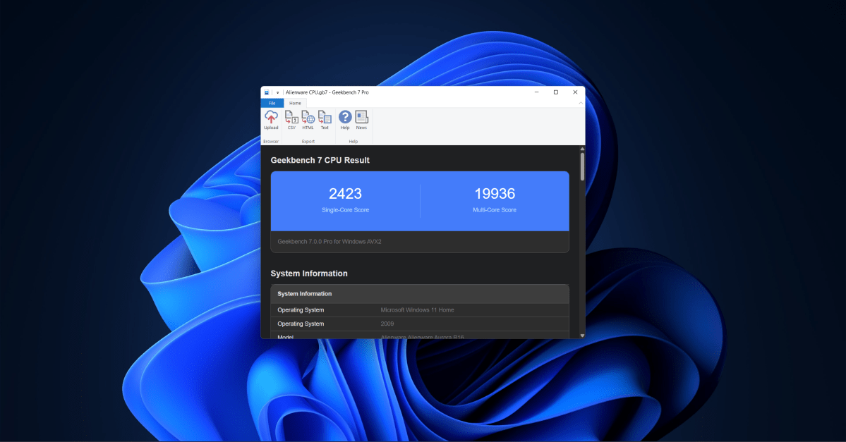 Geekbench 7 release adds tougher CPU and GPU benchmark tests