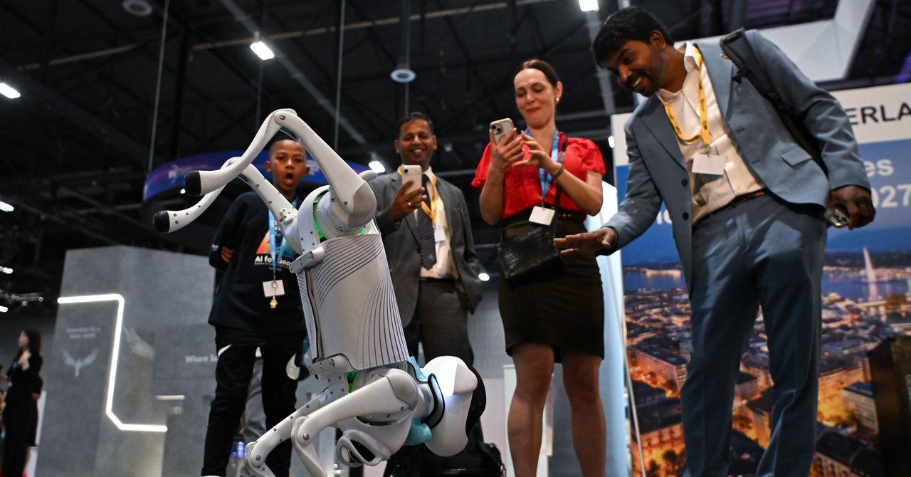 UN AI summit puts compute inequality beside robot demos
